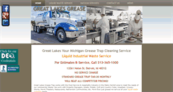Desktop Screenshot of detroitgreasetrapcleaning.com